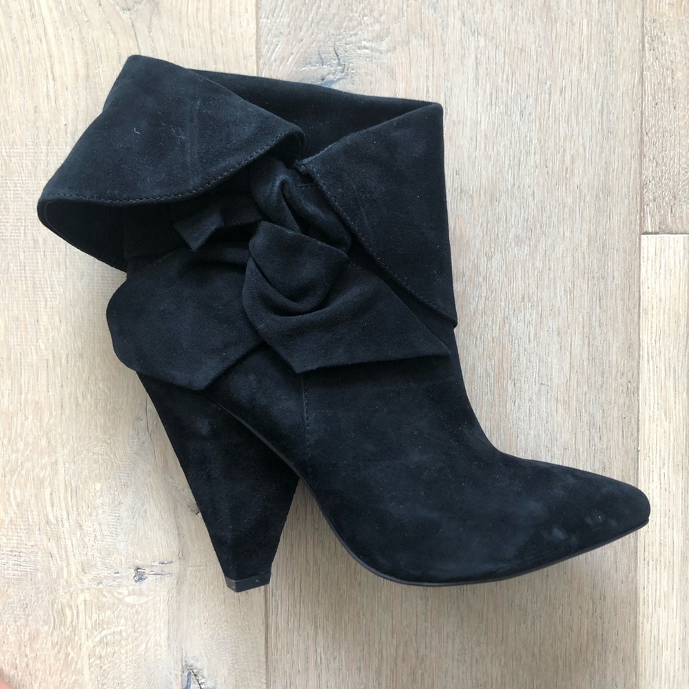 Jeffrey Campbell Black Ankle Boots